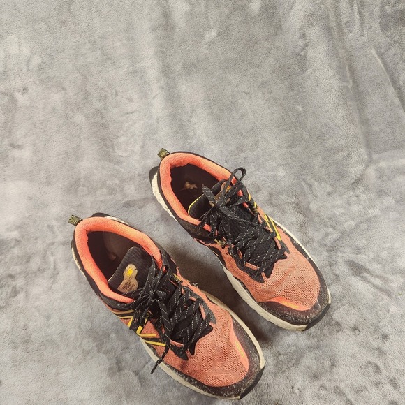 New Balance Shoes Mens 13 Wide 2E Black Red Fresh Foam X Hierro V7 Trail Running - Picture 7 of 13